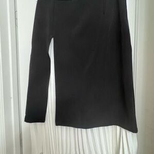 Elegant Black and White Skirt